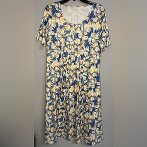 Women’s Floral Maxi Dress NWOT